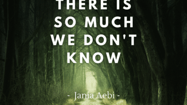 There is so much we don't know